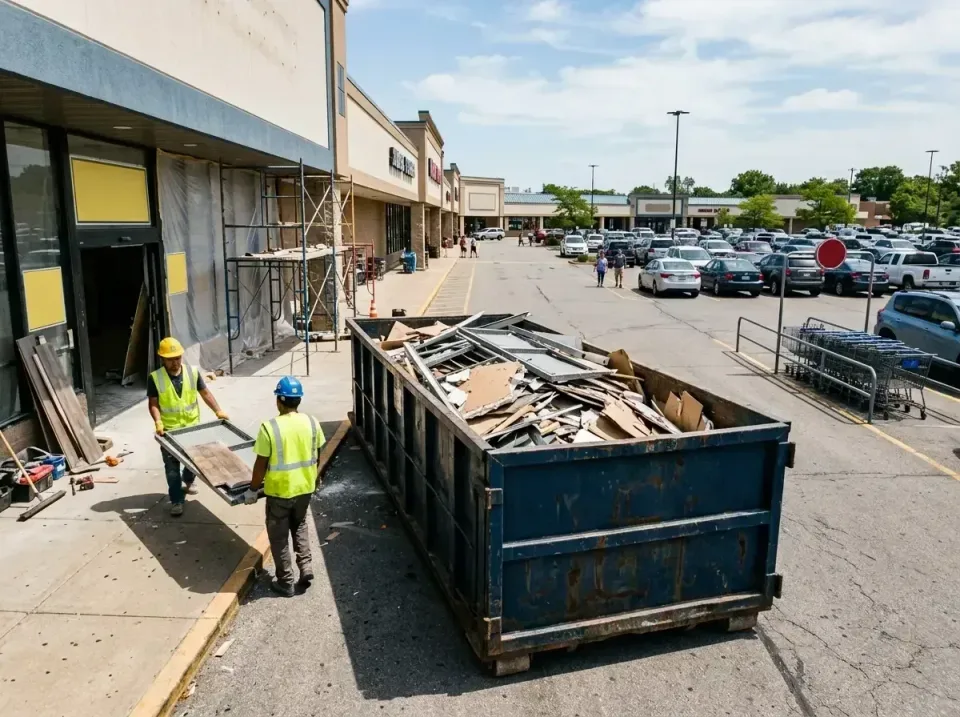 retail-store-renovation-debris-003 — frequently asked questions, Roll-off Dumpster Rentals in Melrose Park, IL